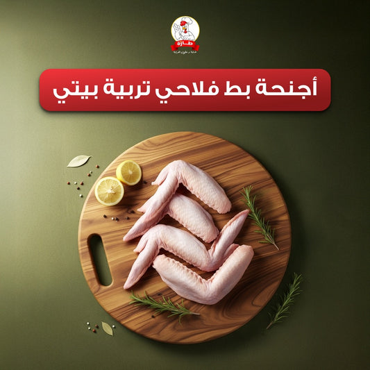 أجنحة بط فلاحي تربية بيتي