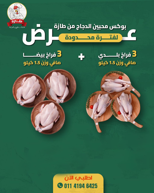 بوكس محبين الدجاج من طازة